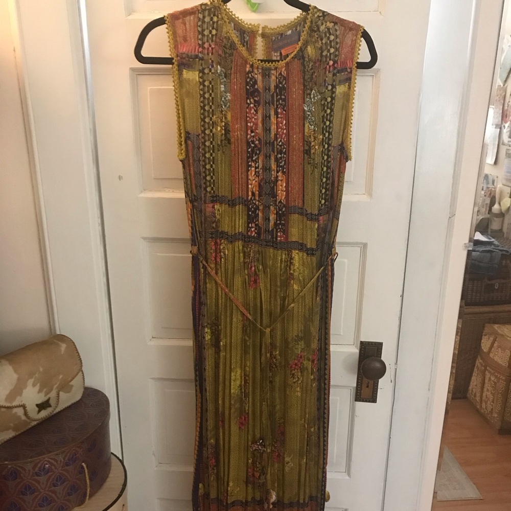 Anthro-Bhanuni by Jyoti maxi-NWOT
